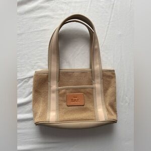 The Sak Tan Woven Handbag